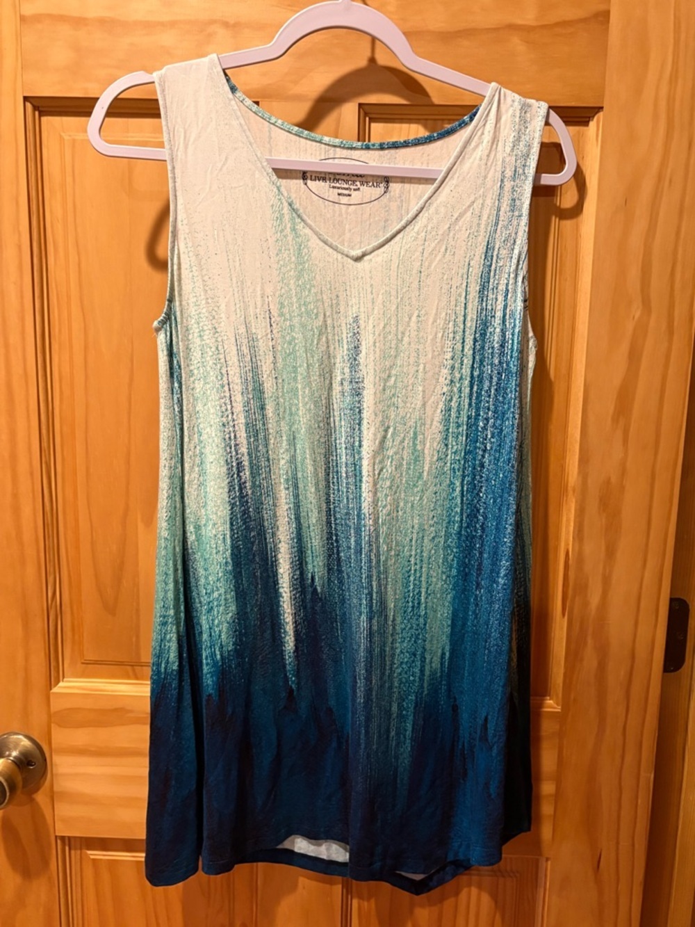 Soma Live Lounge Wear Women's V-Neck Tunic Top size M